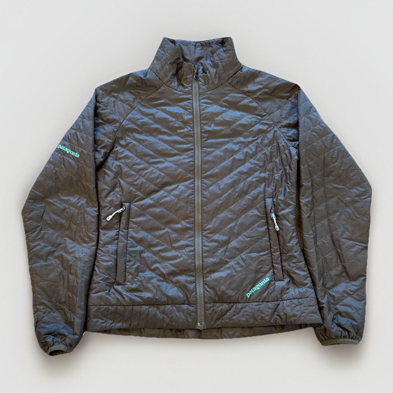 Patagonia Jacket Women's Xs Brown Nanopuff Snowbelle Liner Gorpcore 31676